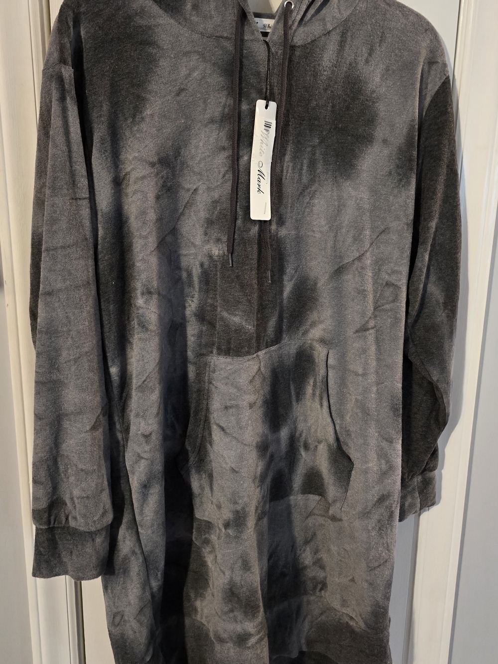 White Mark Grey Hoodie - White Mark XL